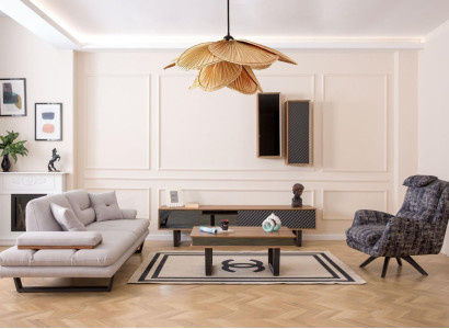 Design Sofa set Coffee table Sofa 6-piece Living room Set Luxury Furniture